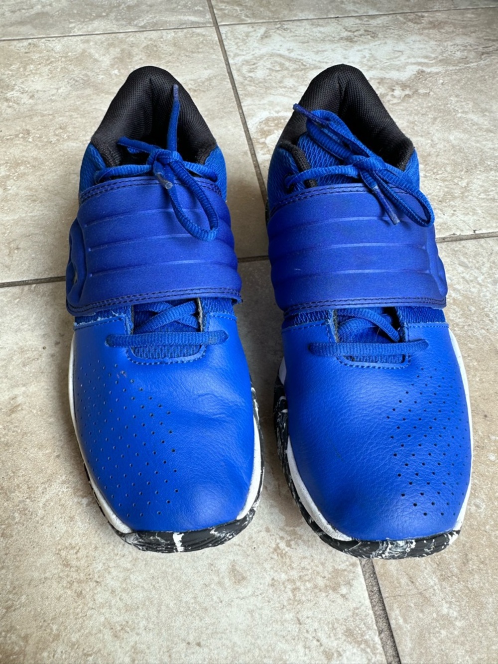 Under Armour Blue and Black Athletic Sneakers